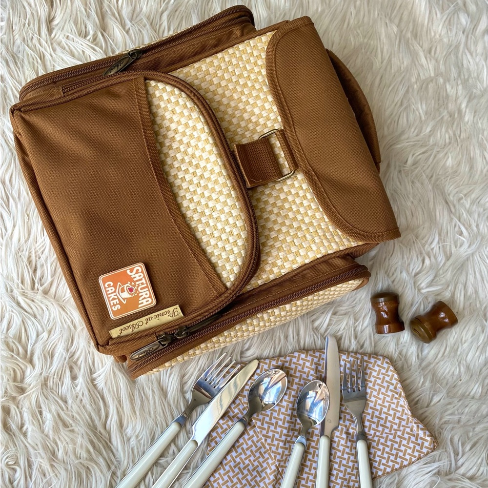 Woven Picnic Cooler